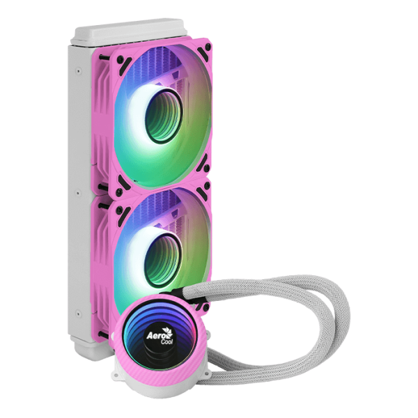 AeroCool Mirage L240 ARGB CPU Liquid Cooler (White) MIRAGE-L240-ARGB-WHITE