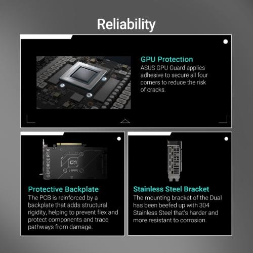 ASUS Dual GeForce RTX 5060 8GB GDDR7 OC Edition Graphic Card DUAL-RTX5060-O8G 4 ASUS Dual GeForce RTX 5060 8GB GDDR7 OC Edition Graphic Card DUAL-RTX5060-O8G