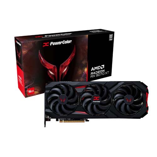 PowerColor Red Devil AMD Radeon RX 9070 XT 16GB GDDR6 Graphic Card