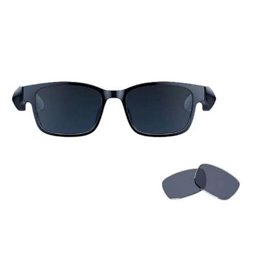 Razer Anzu Smart Glasses Blue Light Filtering & Polarized Sunglass Lenses RZ82-03630200-R3M1 Black