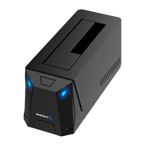 SABRENT USB-C Hard Drive Docking Station 2.5 inch and 3.5 Inch SATA SSD DS-UC1B