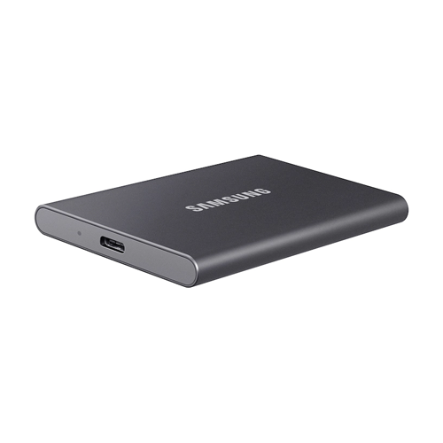 Samsung 2TB T7 Portable SSD Black Color MU-PC2T0T