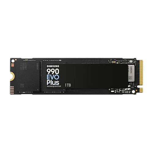 Samsung 990 EVO Plus 1TB M.2 NVMe Gen5 Internal SSD MZ-V9S1T0BW
