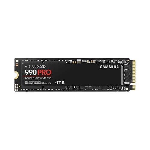 Samsung 990 PRO 4TB PCI Express 4.0 x4 Gen 4 NVMe SSD MZ-V9P4T0BW