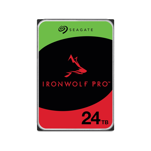 Seagate IronWolf Pro 24TB 512MB Cache 7200 RPM Enterprise NAS Internal HDD ST24000NT001