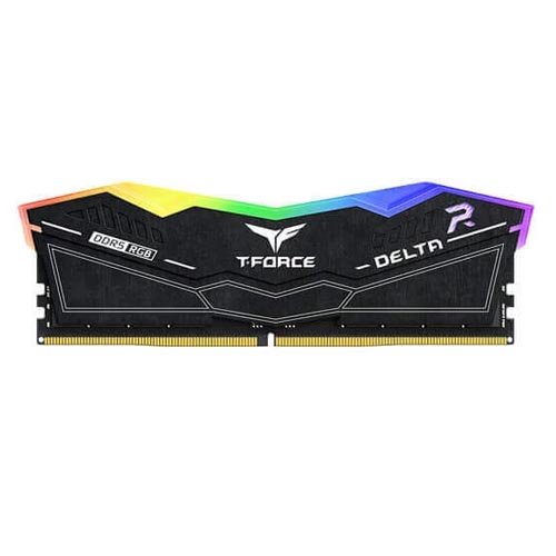 TeamGroup T-Force Delta RGB 32GB (32GBx1) DDR5 5600MHz Desktop RAM (Black) FF3D532G5600HC36B01