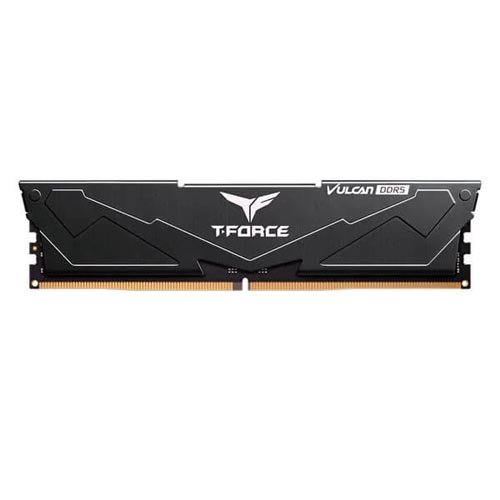 TeamGroup T-Force Vulcan 32GB (32GBx1) DDR5 5600MHz Desktop Ram (Black) FLBD532G5600HC36B01