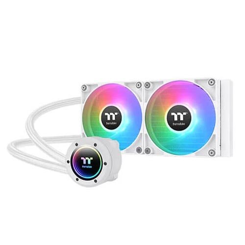 Thermaltake TH240 V2 ARGB Sync Snow Edition CPU Liquid Cooler CL-W364-PL12SW-A