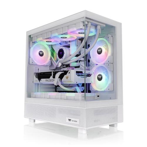 Thermaltake View 270 TG ARGB Snow Mid Tower Cabinet CA-1Y7-00M6WN-00