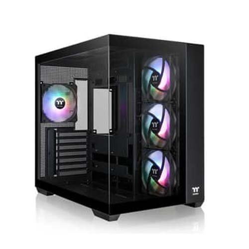 Thermaltake View 380 TG ARGB (ATX) Mid Tower Cabinet (Black) CA-1Z2-00M1WN-00