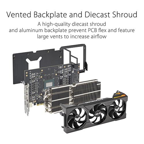ASUS TUF Gaming GeForce RTX 4080 SUPER 16GB GDDR6X Graphic Card TUF-RTX4080S-16G-GAMING 5 ASUS TUF Gaming GeForce RTX 4080 SUPER 16GB GDDR6X Graphic Card TUF-RTX4080S-16G-GAMING