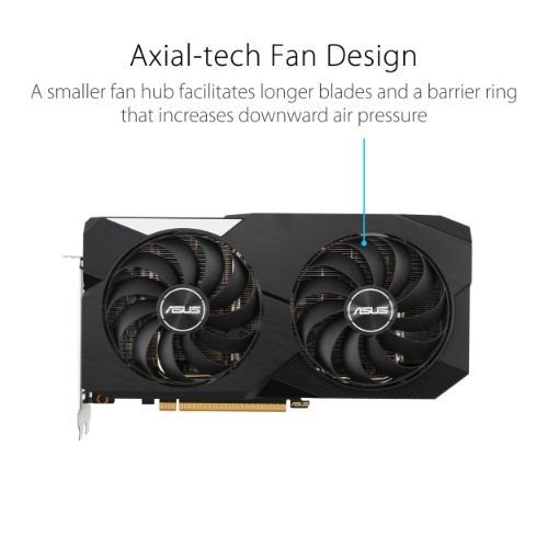 ASUS Dual Radeon RX 6600 8GB GDDR6 Graphic Card DUAL-RX6600-8G-V3 3 ASUS Dual Radeon RX 6600 8GB GDDR6 Graphic Card DUAL-RX6600-8G-V3