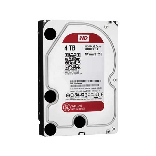 WD Red 4TB NAS Internal Hard Disk 5400 RPM WD40EFZX