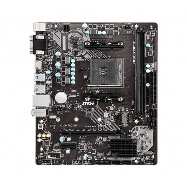 MSI A320M Pro-VH AM4 Micro-ATX Motherboard