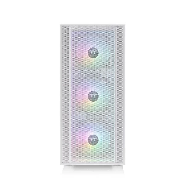 Thermaltake H570 TG ARGB Snow (E-ATX) Mid Tower Cabinet (White) CA-1T9-00M6WN-01