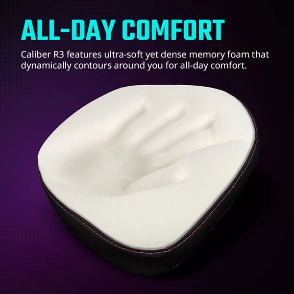 Cooler Master Caliber R3 Gaming Chair (Purple-Black) CMI-GCR3-PR 6 Cooler Master Caliber R3 Gaming Chair (Purple-Black) CMI-GCR3-PR