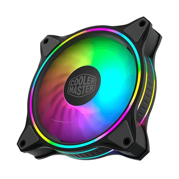 Cooler Master MasterFan MF120 Halo ARGB Cabinet Fan (Triple Pack) MFL-B2DN-183PA-R1 3 Cooler Master MasterFan MF120 Halo ARGB Cabinet Fan (Triple Pack) MFL-B2DN-183PA-R1