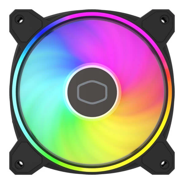 Cooler Master MasterFan MF120 Halo 2 Black PWM ARGB Cabinet Fan (Single Pack) MFL-B2DN-21NP2-R2