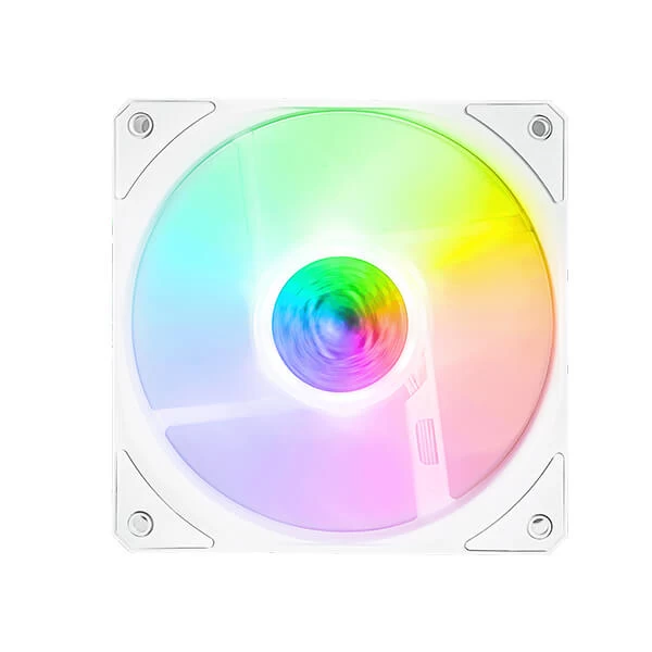 Cooler Master SickleFlow 120 ARGB White Edition – 120mm PWM ARGB Cabinet Fan (Single Pack) MFX-B2DW-18NPA-R1 3 Cooler Master SickleFlow 120 ARGB White Edition – 120mm PWM ARGB Cabinet Fan (Single Pack) MFX-B2DW-18NPA-R1