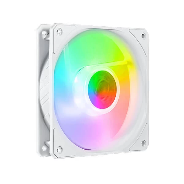 Cooler Master SickleFlow 120 ARGB White Edition – 120mm PWM ARGB Cabinet Fan (Single Pack) MFX-B2DW-18NPA-R1 4 Cooler Master SickleFlow 120 ARGB White Edition – 120mm PWM ARGB Cabinet Fan (Single Pack) MFX-B2DW-18NPA-R1