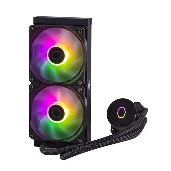 Cooler Master MasterLiquid ML240L Core ARGB 240mm CPU Liquid Cooler (Black) MLW-D24M-A18PZ-R1 8 Cooler Master MasterLiquid ML240L Core ARGB 240mm CPU Liquid Cooler (Black) MLW-D24M-A18PZ-R1