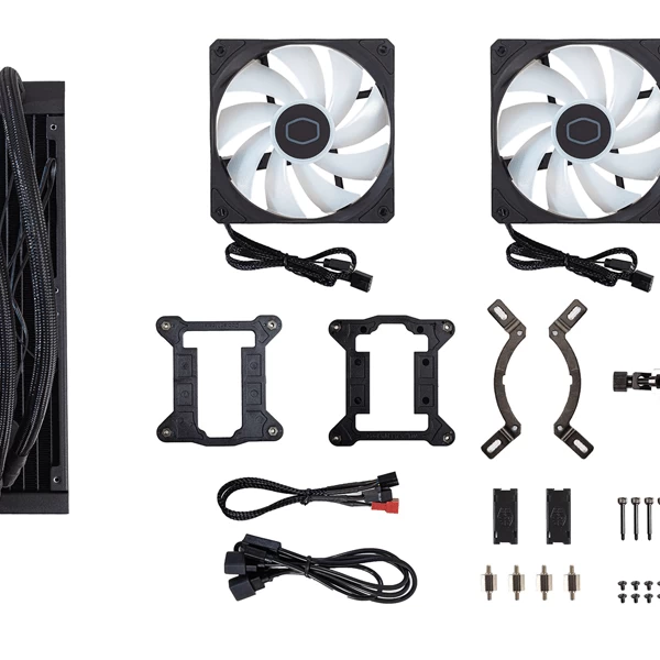 Cooler Master MasterLiquid ML240L Core ARGB 240mm CPU Liquid Cooler (Black) MLW-D24M-A18PZ-R1 6 Cooler Master MasterLiquid ML240L Core ARGB 240mm CPU Liquid Cooler (Black) MLW-D24M-A18PZ-R1