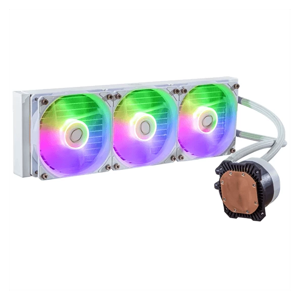 Cooler Master MasterLiquid ML360L Core ARGB 360mm CPU Liquid Cooler (White) MLW-D36M-A18PZ-RW 6 Cooler Master MasterLiquid ML360L Core ARGB 360mm CPU Liquid Cooler (White) MLW-D36M-A18PZ-RW