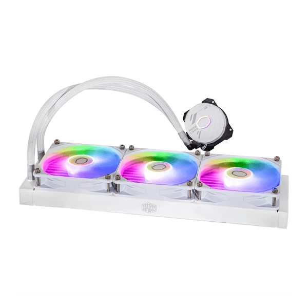 Cooler Master MasterLiquid ML360L Core ARGB 360mm CPU Liquid Cooler (White) MLW-D36M-A18PZ-RW 5 Cooler Master MasterLiquid ML360L Core ARGB 360mm CPU Liquid Cooler (White) MLW-D36M-A18PZ-RW