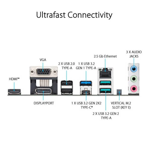 Asus Prime B760-PLUS Motherboard PRIME-B760-PLUS 3 Asus Prime B760-PLUS Motherboard PRIME-B760-PLUS
