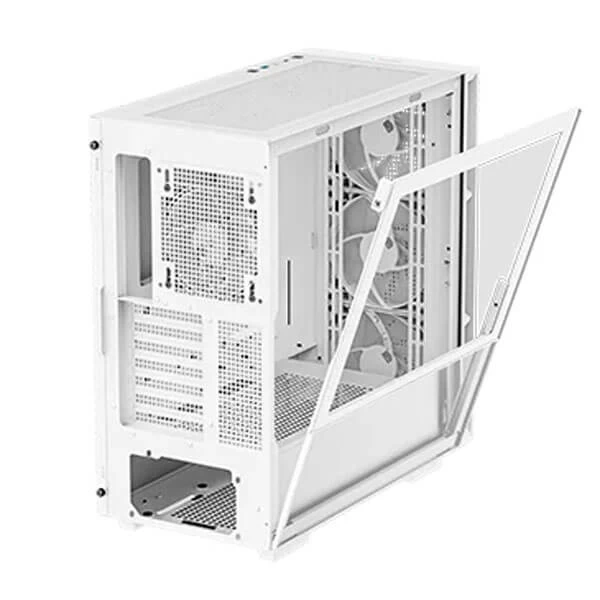 DeepCool CH560 WH Mesh ARGB (E-ATX) Mid Tower Cabinet (White) R-CH560-WHAPE4-G-1